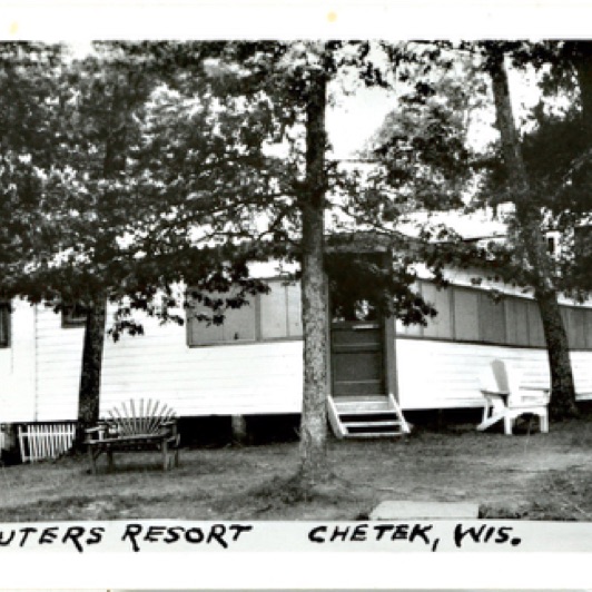 Cabin 4 doesn't look all that much different!
 It's finally getting some new doors and windows this year.